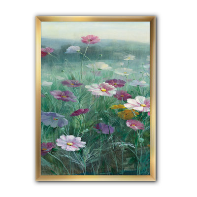 «Cosmos At Dawn II», reproduction sur toile encadrée
