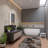66.88'' x 29.5'' Soaking Acrylic Bathtub