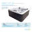 Insight 5-6 Person 34-Jet Acrylic Lounger Hot Tub Spa with Ozonator, LED Lighting and Ice Bucket-99471659