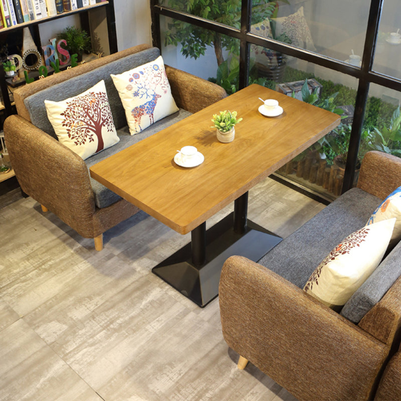 Banc rembourré en tissu
