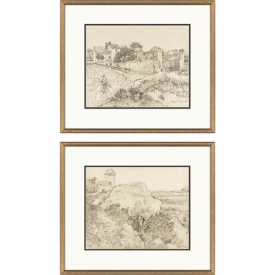 Farm in Provence Framed Art