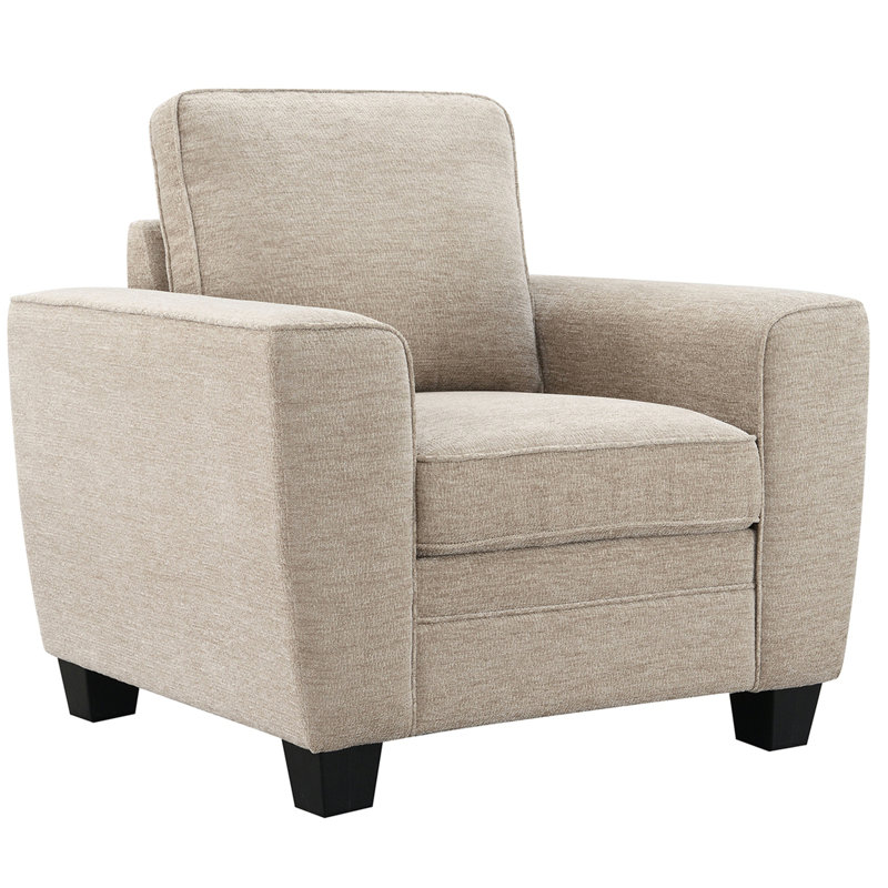 Transitional Style 1pc Chair, Beige