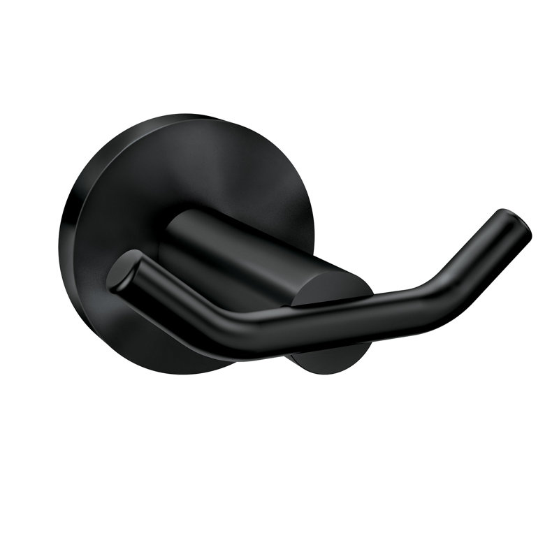 Moen Arlys Double Robe Hook, Matte Black