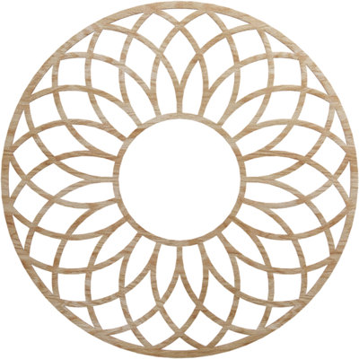 Cannes Wood Fretwork Pierced Ceiling Medallion