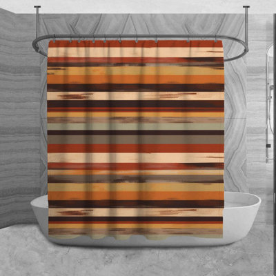 Lazor Microfiber Shower Curtain
