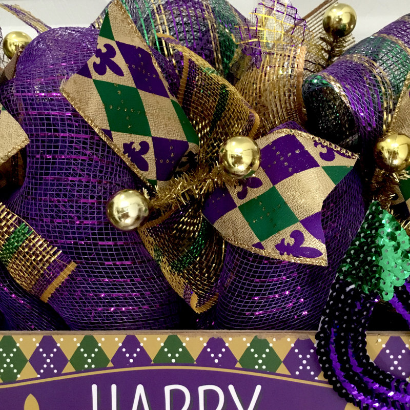 Couronne Happy Mardi Gras