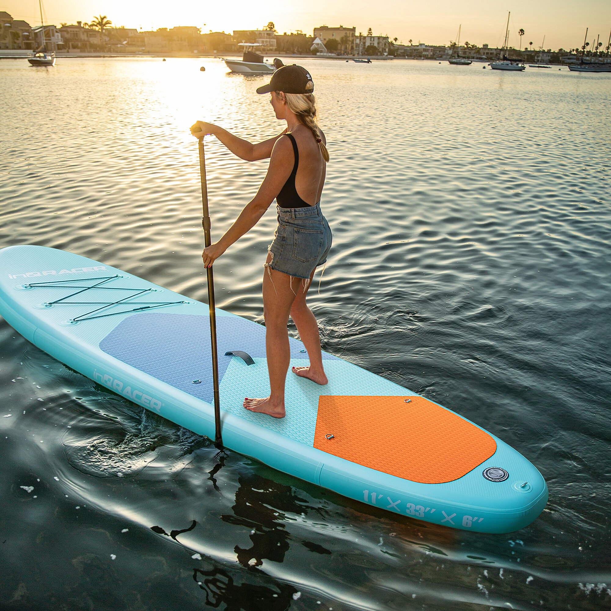 EDGEWOOD Inflatable Stand Up Paddle Board, 10'6/11'SUP Surfboard With  Premium SUP Accessories & Reviews - Wayfair Canada