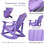 Chaise Adirondack berçante Aweys-1768631351