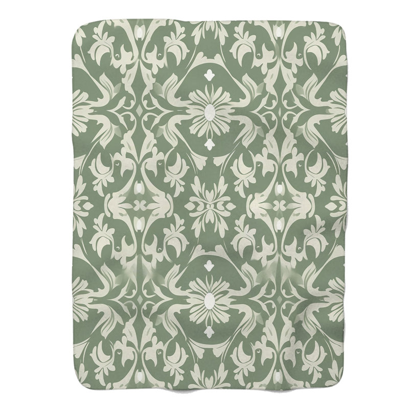 Douces feuilles douces - couverture de qualité supérieure 1 pièce, Lit simple