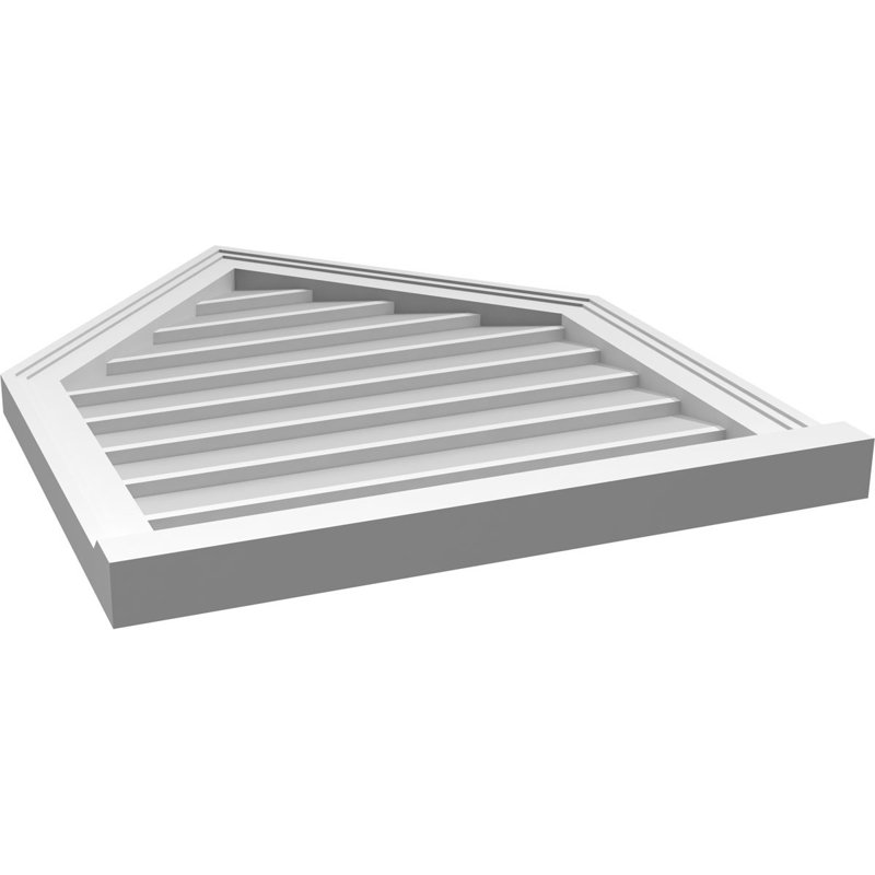 Ventilateur à pignon en uréthane non-fonctionnel Signature, H 30 po x l 24 po x P 2 po