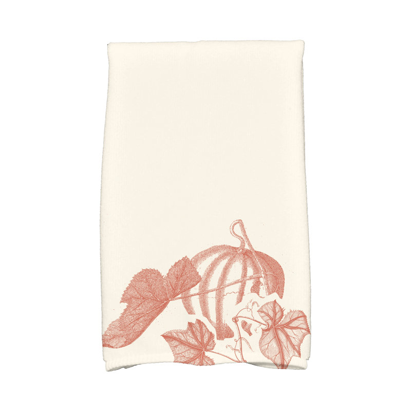 Lenard Hand Towel, Rust