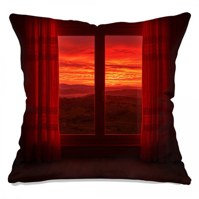 Coussins décoratifs Red Sunset