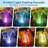 Floating Pond Fountain With LED Lights, 660GPH Submersi...