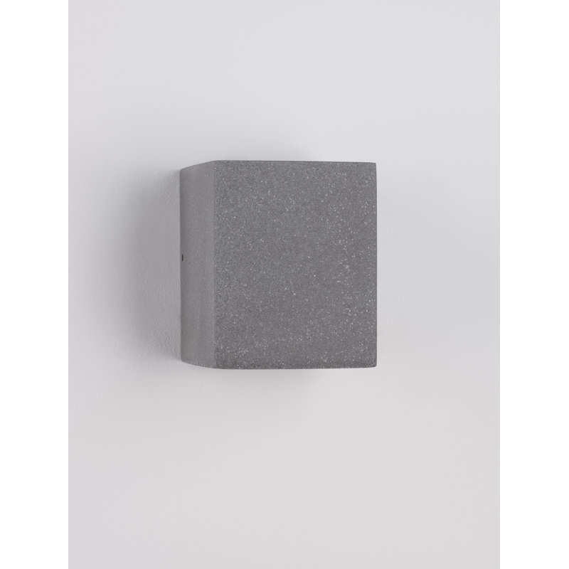 Grey Integrated LED Outdoor Flush Mount