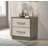 2-Drawer Nightstand With Floating Base Design