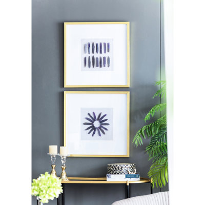 Art mural 23,5 "x 23,5" Grace Agate