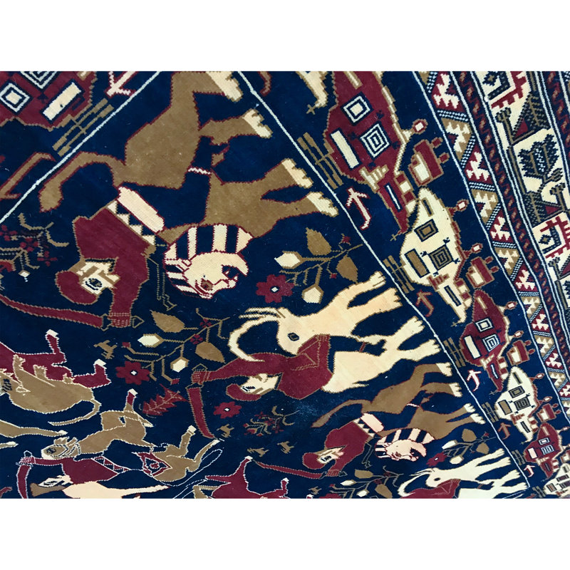 Afghan One-of-a-Kind 6'6" X 9' Area Rug
