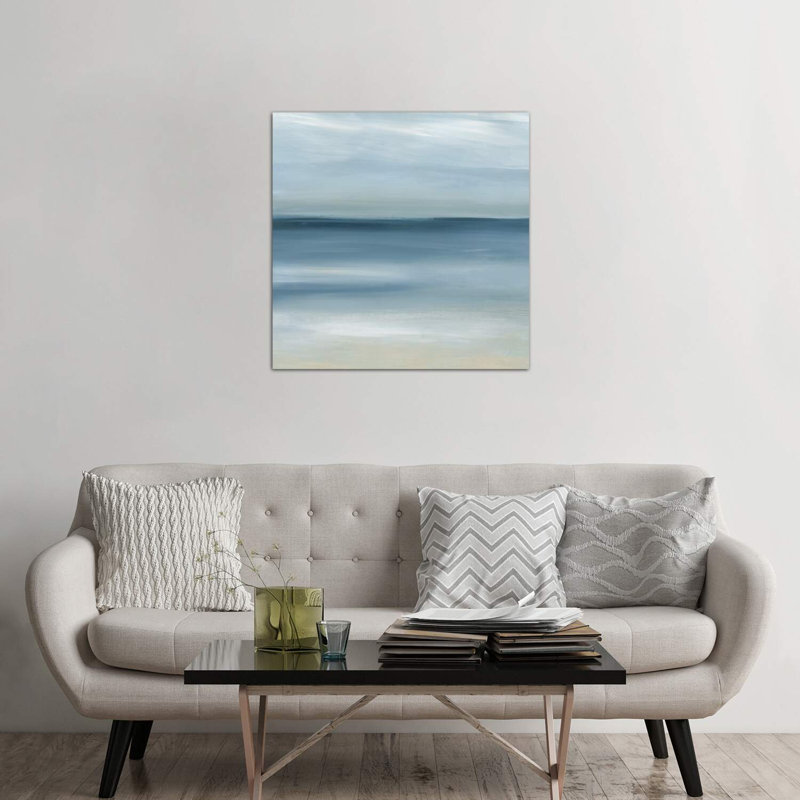 Calm Seas by Carol Robinson - Wrapped Canvas Painting, 93.98 cm H x 93.98 cm W x 1.91 cm D