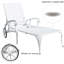 Méridienne en aluminium coulé 1Pcs blanc-389831784