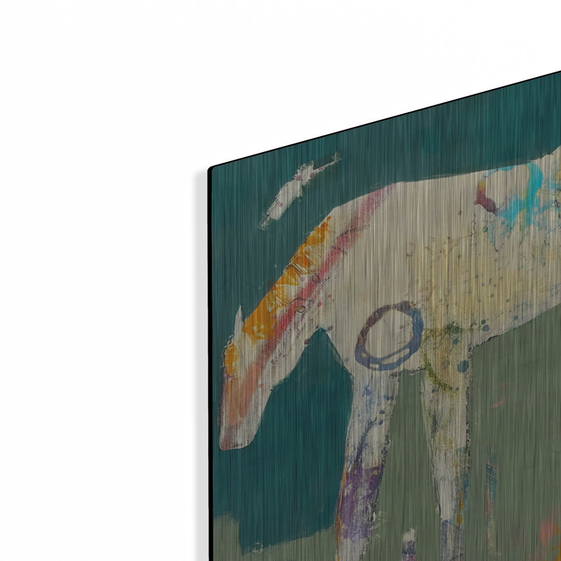  «Into The Mystic» par Dianna Fritzler, art mural en métal, 12 po x 12 po, H 12 po x l 12 po