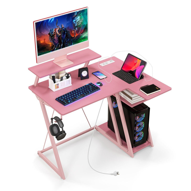 Putterman Modular Steel Computer Desk