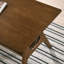 Mid-Century Modern Wood End Table With Shelf