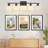5-Lights Moisture Resistant Bathroom Vanity Light With Frosted Glass Shade-245834239-245834232
