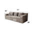 Canapé modulaire en tissu velours côtelé l 71 po x P 36 po x H 16 po Aura Collection