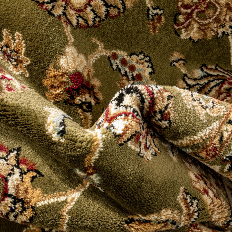 Oriental Synthetic Area Rug, Rectangle 120 x 160 cm