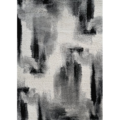 Aizlynn Performance Abstract Indoor Rug
