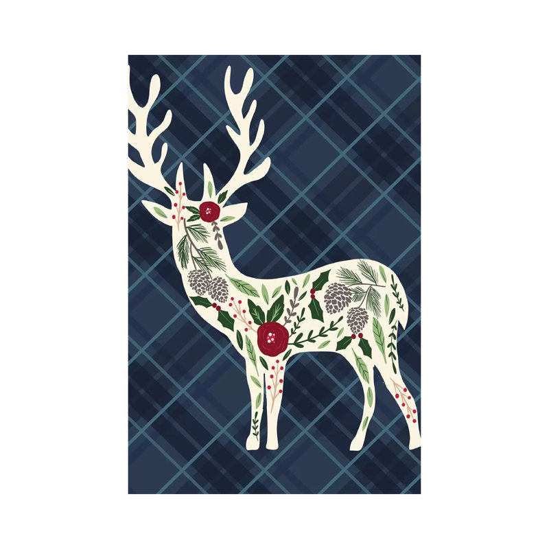 Cozy Christmas Cabin II by Louise Allen - Wrapped Canvas Print, 66.04 cm H x 45.72 cm W x 1.91 cm D
