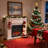 Ultra Thin Electric Fireplace Insert With Realistic Flame, Log Set, Remote Control, And Overheating Protection