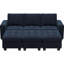Canapé-lit modulaire en velours de 83 pièces avec canapé-lit et rangement pour repose-pieds Shavera-1443750952