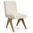 19.5'' Seat Height Upholstered Solid Wood Full Back Dining Chair-1223503177