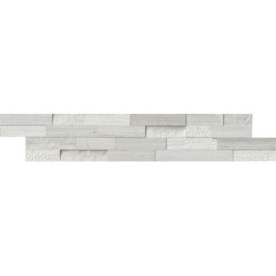 Stonecrest 6 in. x 24 in. Multi Finish Natural Stone Ledger Panel Corner Wall Tile