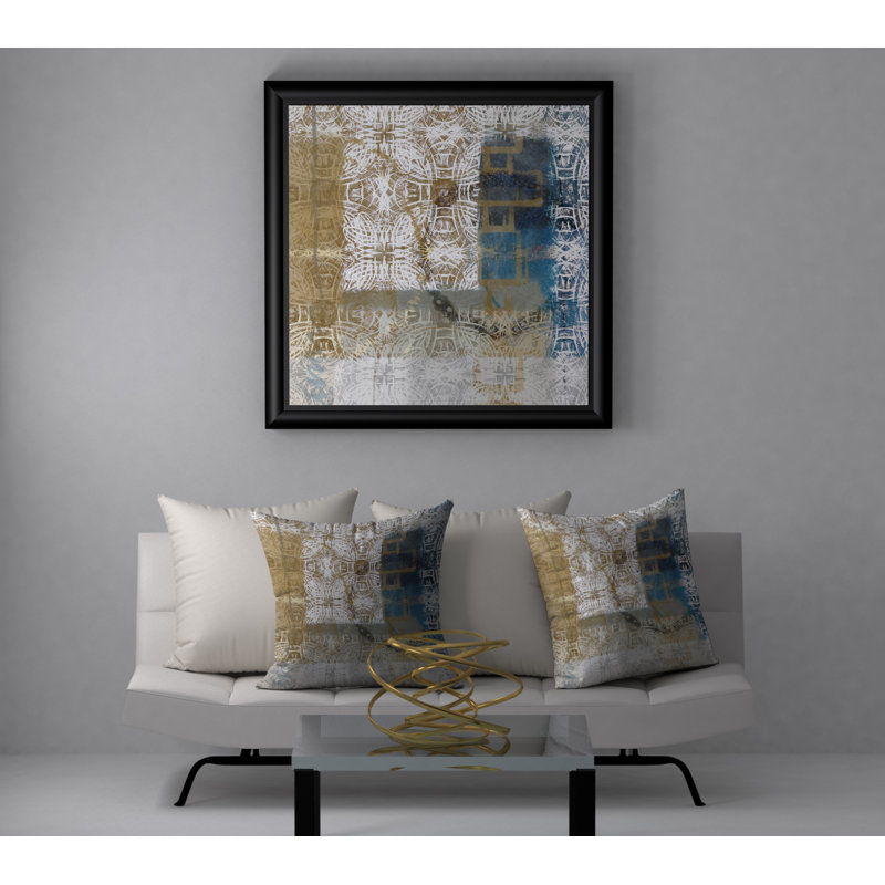 Housse de coussin carrée et encastrée Dynamic irrésistible, 24" X 24"