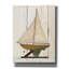 Toile épique Graffiti «Pond Yacht 1» par David Carter Brown, 12 po x 16 po