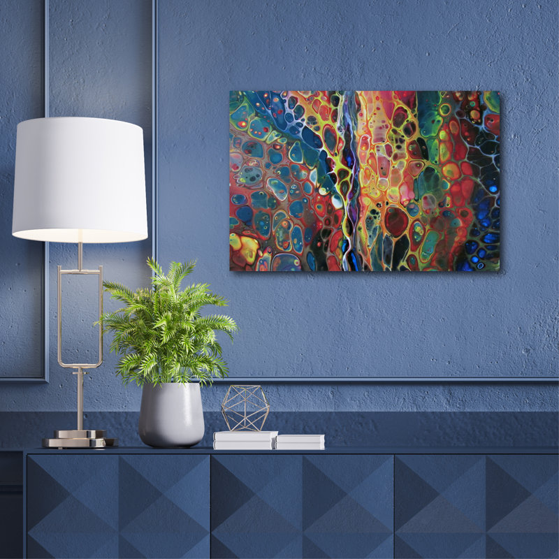 Carnival - Wrapped Canvas Graphic Art, 12" H x 18" W x 1.5" D
