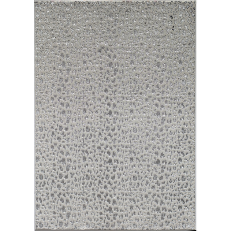 Snow Leopard Camden Shine Rug