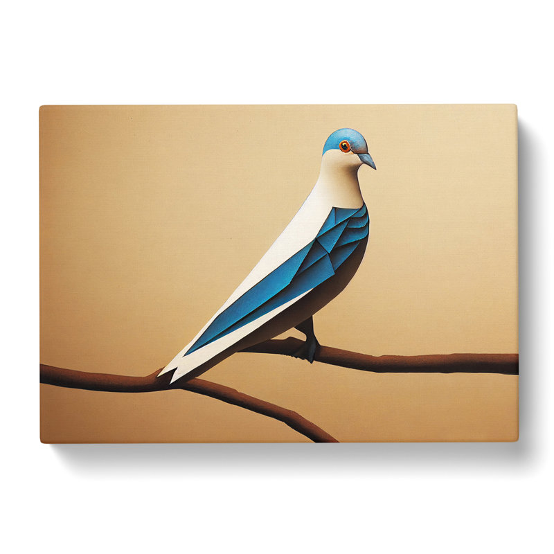 Amazing Dove Bird - Wrapped Canvas, 50cm H x 76cm W x 3cm D