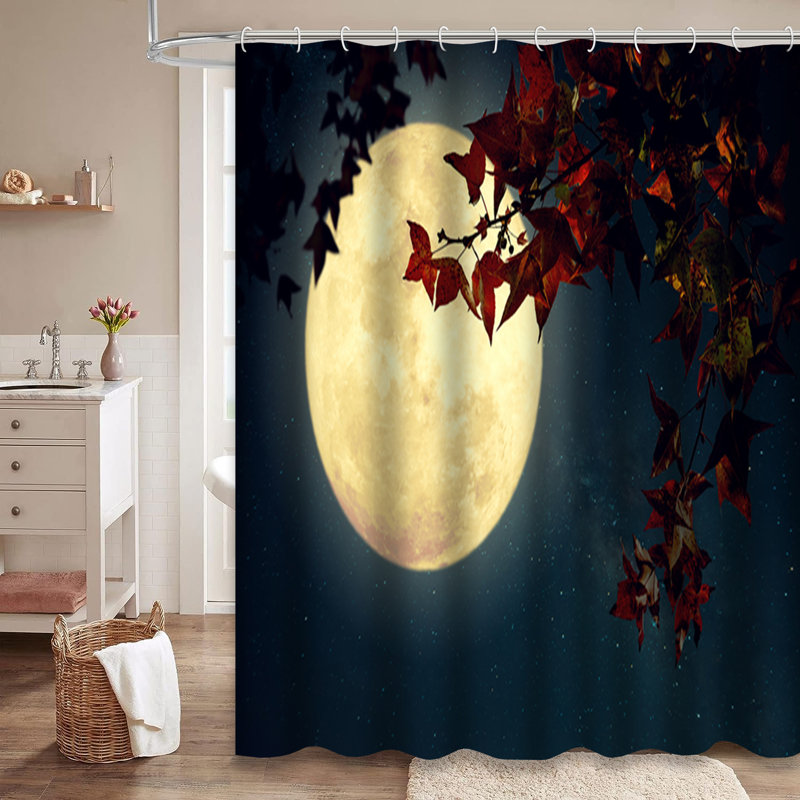 Rideau de douche Fantasy Autumn, L 72 po x l 78 po
