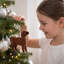 Hand Knit Alpaca Christmas Ornament Rhodesian Ridgeback Dog Hanging figurine