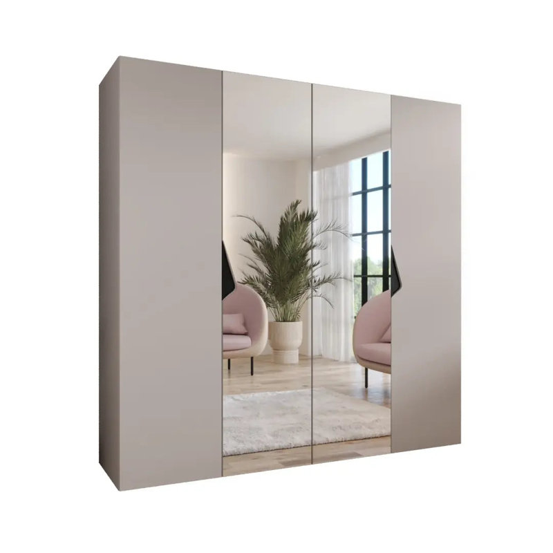 Manufactured Wood Wardrobe, Cashmere