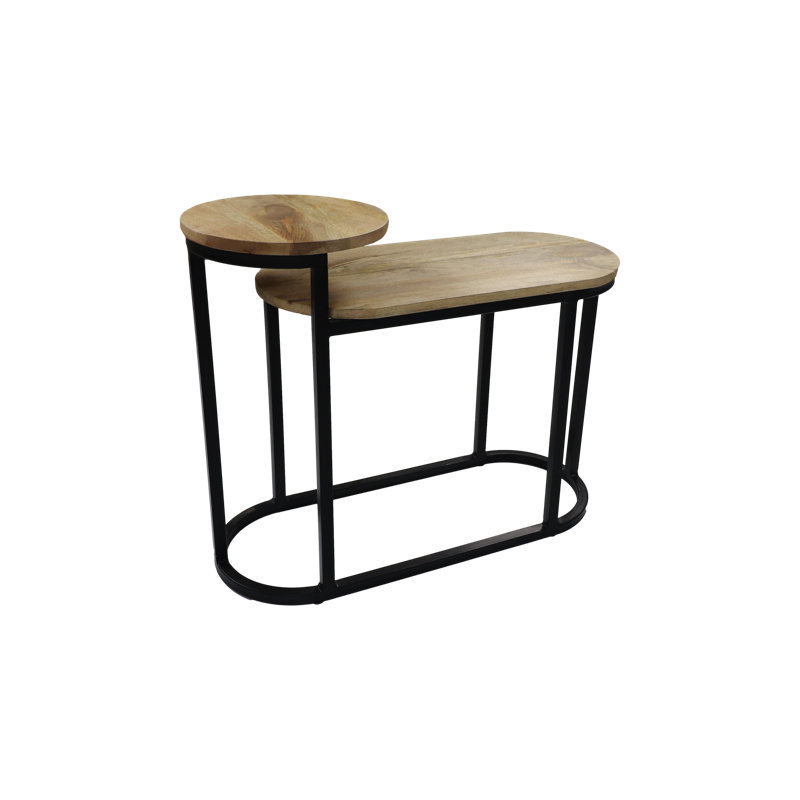 Airiana 75cm Solid Wood Top Console Table