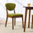2-Piece Mid-Century Modern Wood & Upholstered Dining Chair Set-548594467-548594524