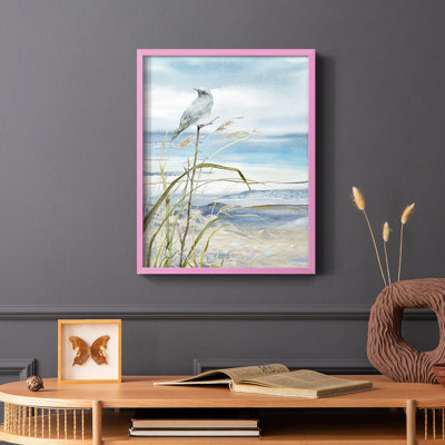 Seaside Rest I, reproduction encadrée - bois massif