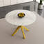 Table de salle à manger moderne et simple avec pales extensibles (table seulement)