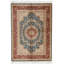 Tapis turc bleu et rouge 6 x 8