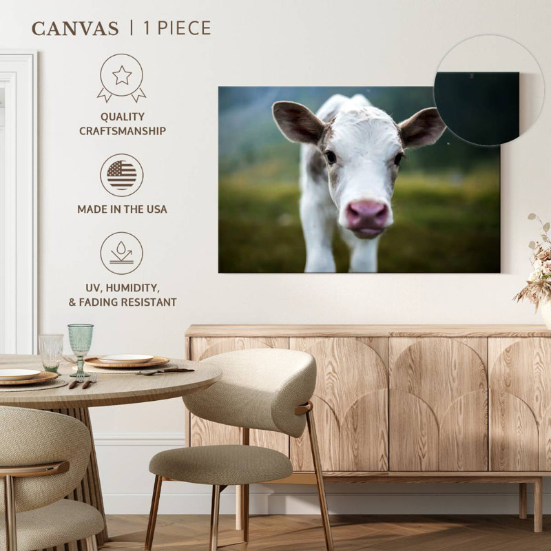 Brampt Small Cow, 32" H x 48" W