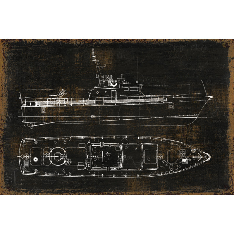 Old 7 - Wrapped Canvas Print, 30cm H x 46cm W x 3.8cm D